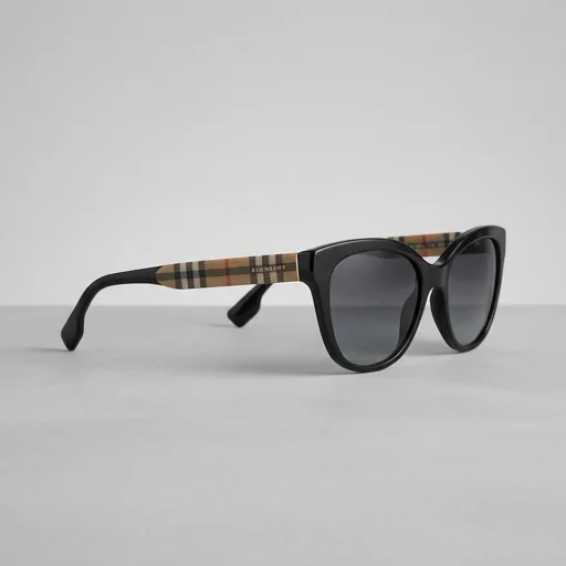 Burberry Check B4324 Sunglasses view 3