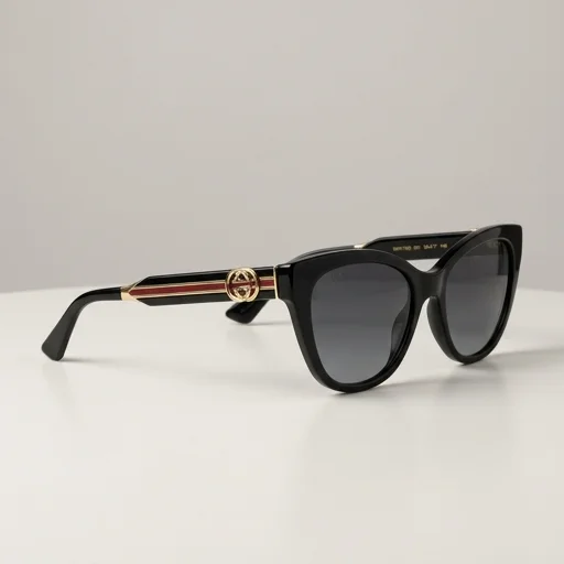 Gucci Cat Eye GG0female Sunglasses view 2